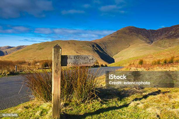 Publiczne Ścieżka Park Narodowy Lake District - zdjęcia stockowe i więcej obrazów Fotografika - Fotografika, Grań, Horyzontalny