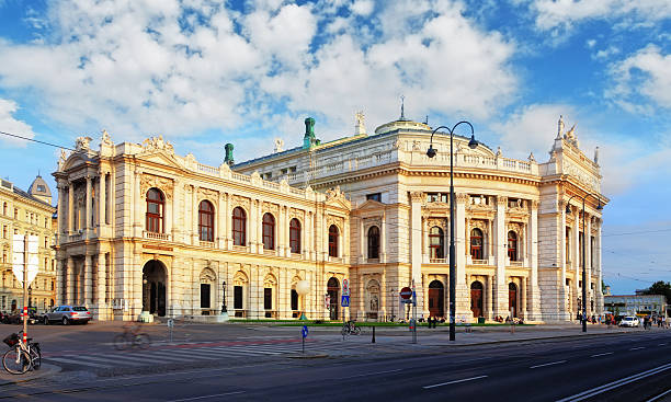 Vienna - Burgtheater is the Austrian National Theatre Burgtheater is the Austrian National Theatre in Vienna burgtheater vienna stock pictures, royalty-free photos & images
