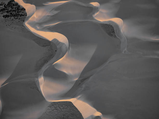 istock Abstract aerial sand dunes 1617758149