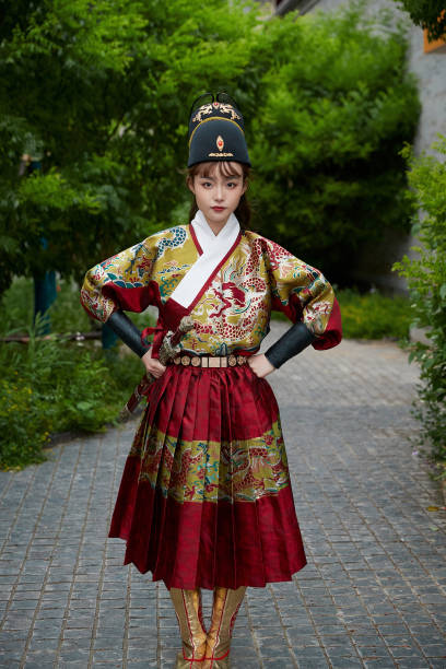 istock An Eastern beauty dressed in ancient attire 1617769224