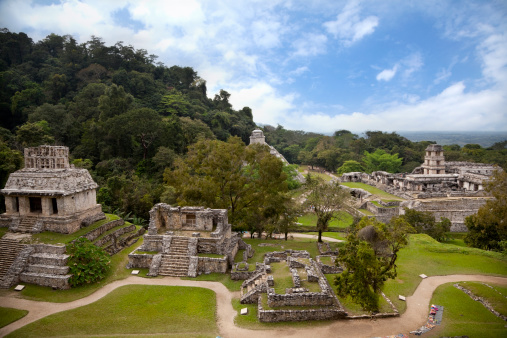 Mayan archaeological site of Palenque