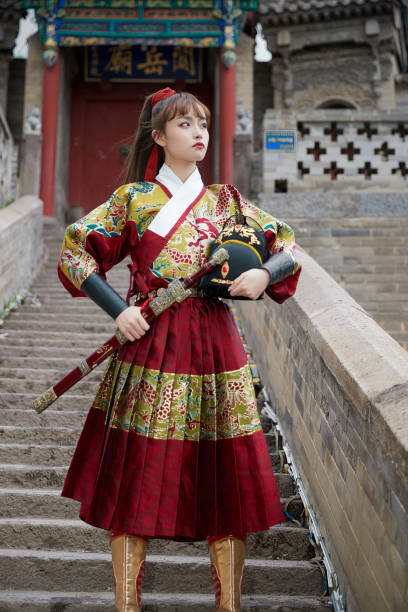 istock An Eastern beauty dressed in ancient attire 1617794751