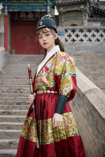 istock An Eastern beauty dressed in ancient attire 1617794813