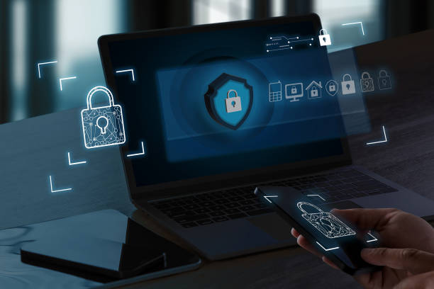 istock CYBER SECURITY Business technology Antivirus Alert Protection Security and Cyber Security Firewall Cybersecurity and information technology 1617910927