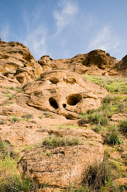 istock Southern slope of Mount Bogdo. 161793914