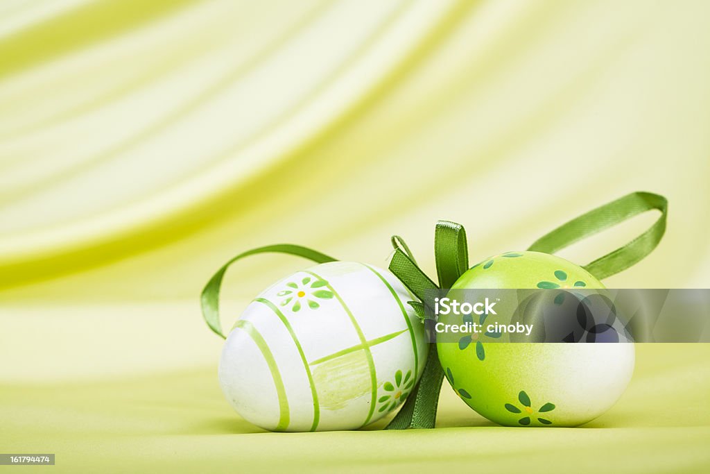 녹색 부활제 에그스 - 로열티 프리 계절 스톡 사진