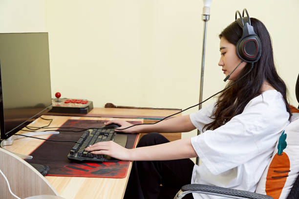 istock An Asian woman working from home on a computer 1617950390