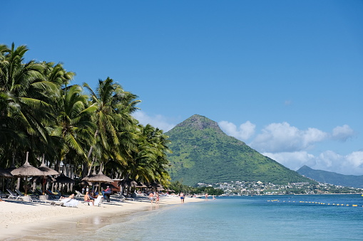 Einer der schönsten Strände auf Mauritius