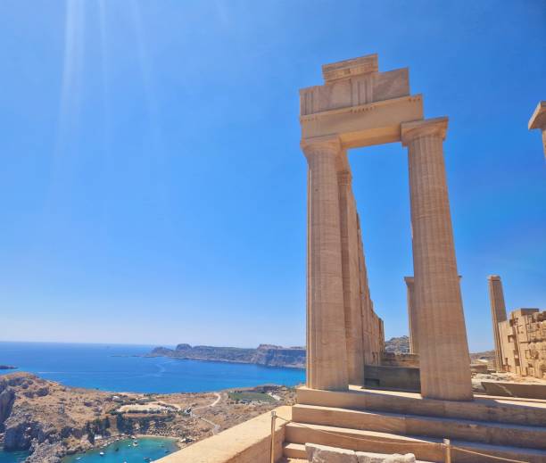 istock Scenic view of ancient ruins in Akropolis, Greece 1618002405