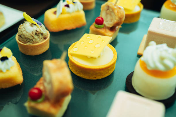 istock Delicious afternoon tea to eat in summer 1618034902