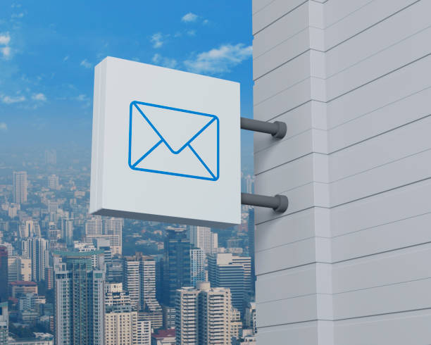 istock Business contact us online concept, 3D rendering 1618071563