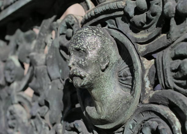 istock Colleoni chapel decorative fence. 1618102184