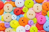 Color Plastic buttons
