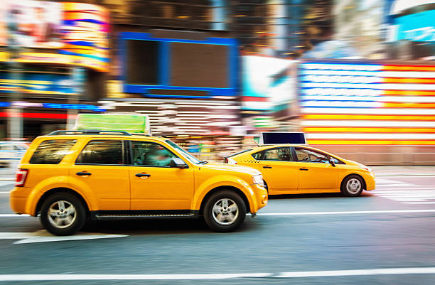 istock Cabs on Broadway Manhattan,New York City 161818811