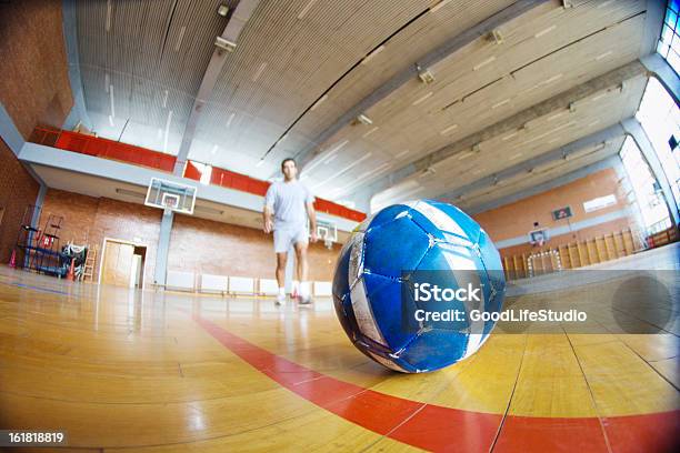 Handball Ball Stockfoto und mehr Bilder von Handspiel - Handspiel, Court Handball, Athlet