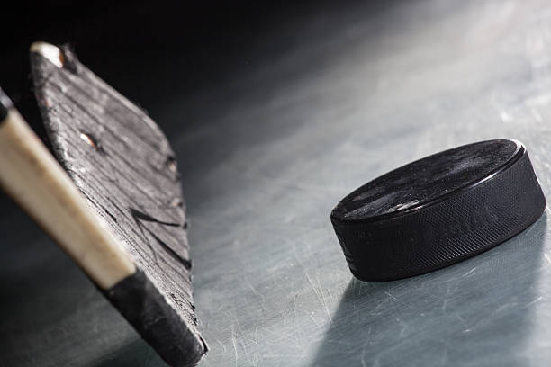 istock hockey Stick & Puck 161819209