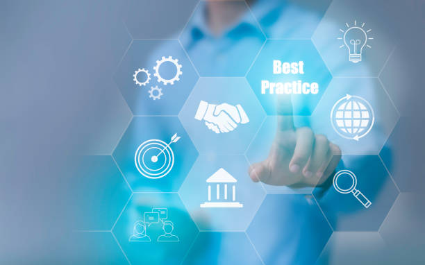 istock Practical steps that make the organization successful or lead to excellence goals. 1618197536
