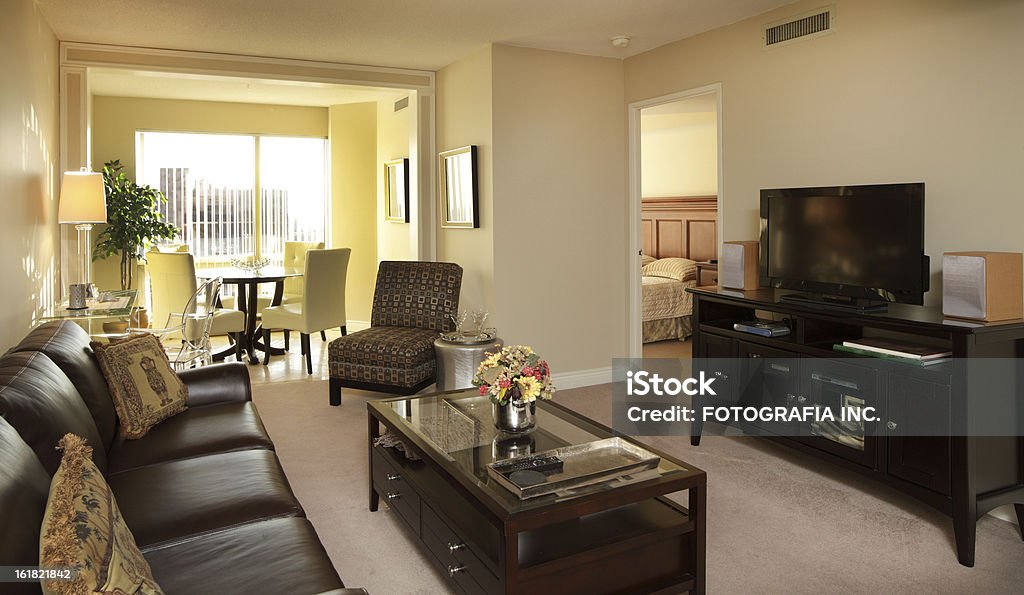 Condo aluguer em Toronto - Royalty-free Televisor Foto de stock