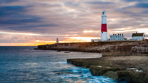 istock Portland Lighthouse, Dorset UK 161824825