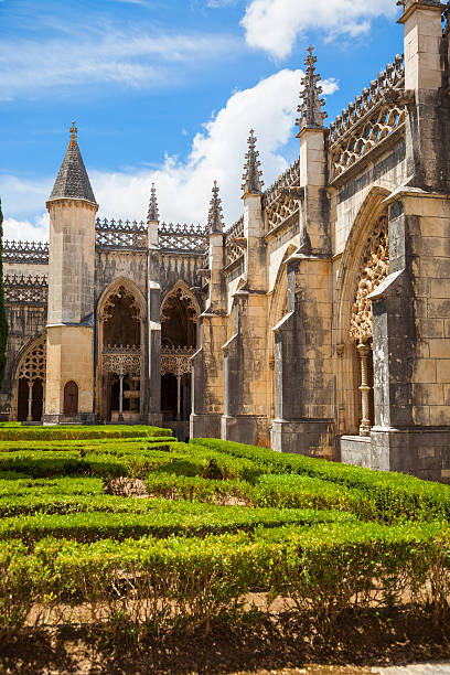 istock Royal cloister of Batalha monastery 161824871