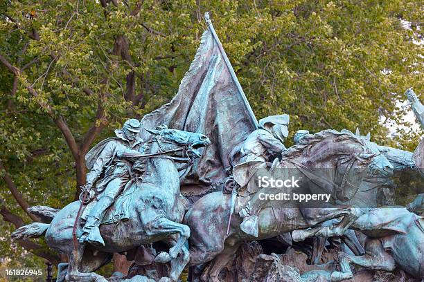 Caballería Cargo Nosotros De Grant Estatua De La Guerra Civil De Washington Dc Foto de stock y más banco de imágenes de Aire libre