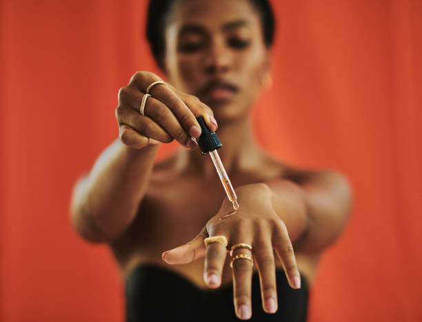 istock Faceless beauty routine. stock photo 1618298209