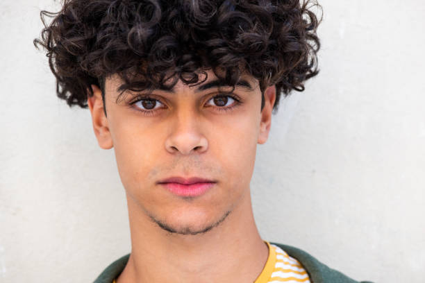 istock Close up serious young North African man staring 1618385199