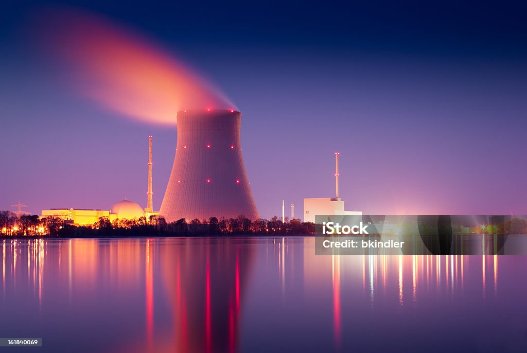 Nuclear Power Plant  Nuclear Power Station Stock Photo