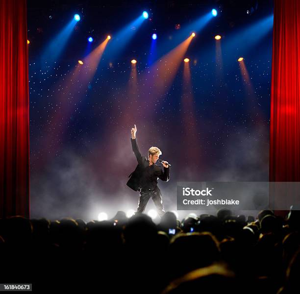 Rock Star - Fotografie stock e altre immagini di Palcoscenico - Palcoscenico, Teatro, Spettacolo teatrale