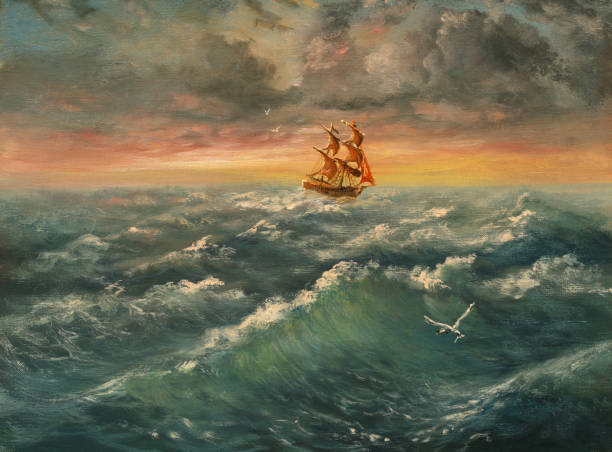 Painting. A canvas, oil.