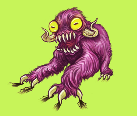 Scary purple predator character painted in Painter X. \n\nAdd any background you like using chroma key techniques. \n\nNote:There may be minor digital artifacting or noise caused by painting program.\n\n[url=file_search.php?action=file&lightboxID=4334449][img]http://www.ikeallred.com/istock/iStock-animals.jpg[/img][/url]\n[url=file_search.php?action=file&lightboxID=4334462][img]http://www.ikeallred.com/istock/iStock-insignia.jpg[/img][/url]\n[url=file_search.php?action=file&lightboxID=4334492][img]http://www.ikeallred.com/istock/iStock-people.jpg[/img][/url]\n[url=file_search.php?action=file&lightboxID=4334521][img]http://www.ikeallred.com/istock/iStock-cartoons.jpg[/img][/url]\n[url=file_search.php?action=file&lightboxID=4334579][img]http://www.ikeallred.com/istock/iStock-patterns.jpg[/img][/url]\n[url=file_search.php?action=file&lightboxID=4334615][img]http://www.ikeallred.com/istock/iStock-3d.jpg[/img][/url]