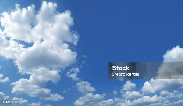 Paisagem Com Nuvens 54mpx - Fotografias de stock e mais imagens de Céu - Céu, Azul, Nuvem - Céu