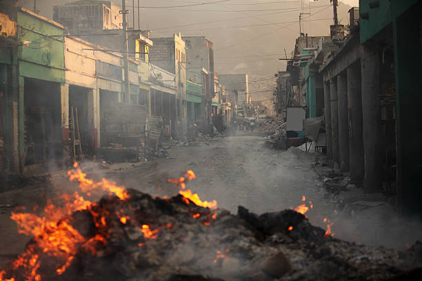 지진 - haiti 뉴스 사진 이미지