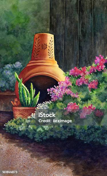 Sunstruck - Arte vetorial de stock e mais imagens de Vaso de Flor - Vaso de Flor, Flor, Arte