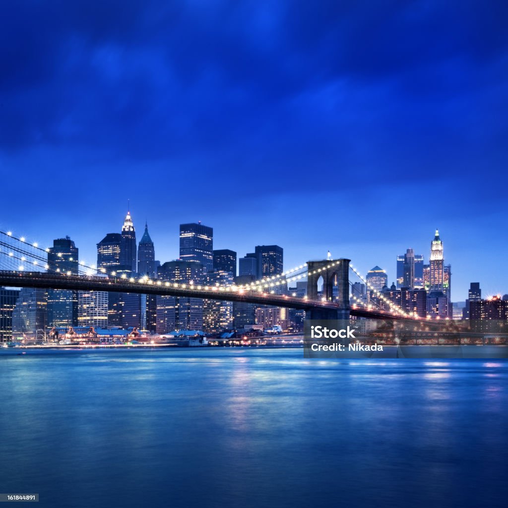 Most Brookliński NYC - Zbiór zdjęć royalty-free (Ameryka)