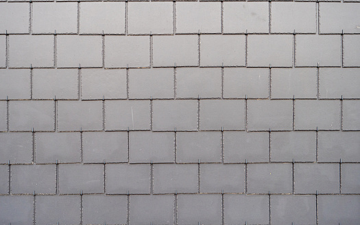 conctete blocks wall texture the background