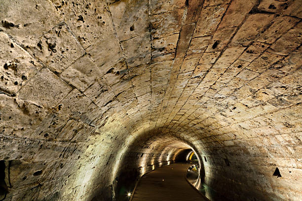 istock Templar Tunnel in Acco 161854703