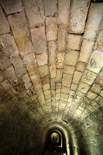 istock Templar Tunnel in Acco 161855115