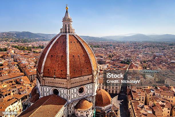 Foto de A Catedral De Santa Maria Del Fiore Em Florença e mais fotos de stock de Florença - Itália - Florença - Itália, Domo de Santa Maria Del Fiore, Catedral