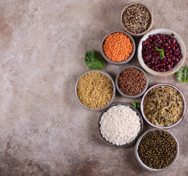 istock assortment of various cereals for a healthy diet 1618633171