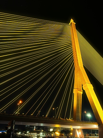 Rama 8 Bridge: Where Scenic Beauty and Engineering