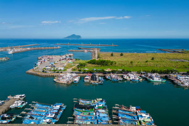 istock Wushi Harbor located in Toucheng 1618807098