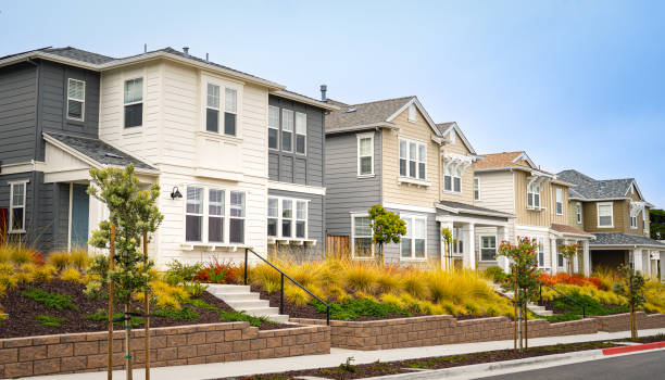 istock Single family homes in Row 1618816300