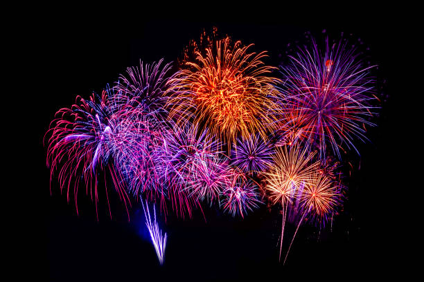 istock colorful firework display set for celebration happy new year and merry christmas and  fireworks on black background 1618861514