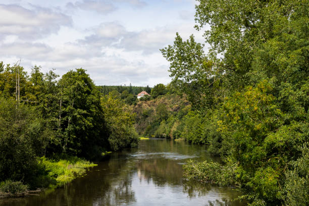 istock Orne river from Thury-Harcourt, near the Hom loop 1618866864