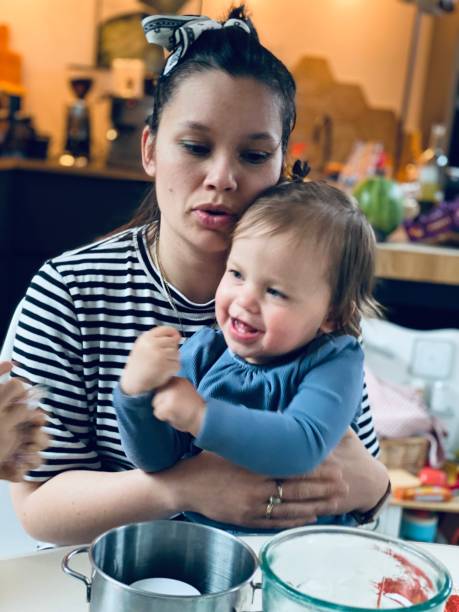 istock Young mother with her Girl 1618898322