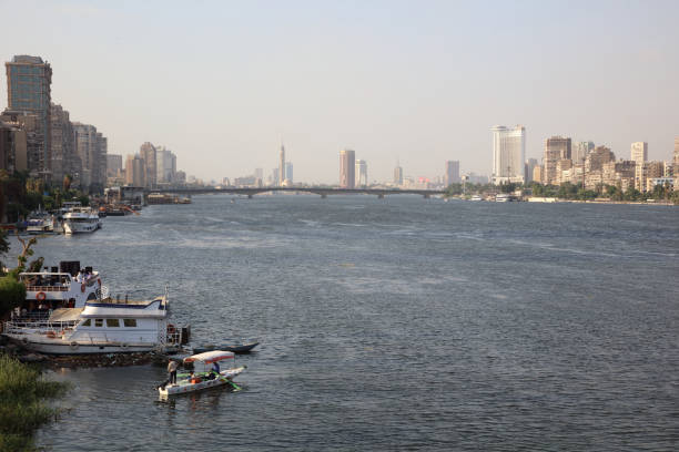 A general close up view from Giza Bridge