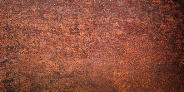 weathered metal texture, rusty iron sheet background