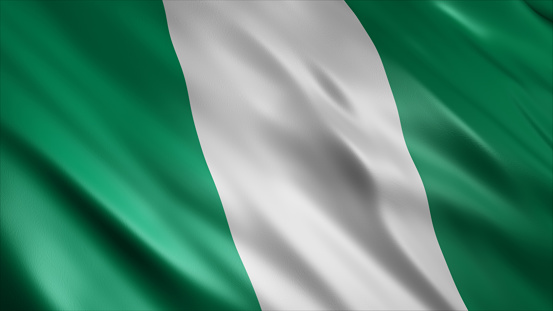 Nigeria National Flag, High Quality Waving Flag Image