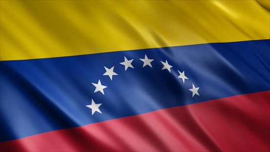 Venezuela National Flag, High Quality Waving Flag Image